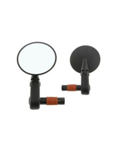3D Mirror Bar End 2002B Black.
